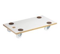 WAGNER Carrello da trasporto MM 1319 I 57,5 x 30 cm I cuscinetti antiscivolo I rivestimento speciale I portata 200 kg I facile da pulire I resistente e robusto - 20131901