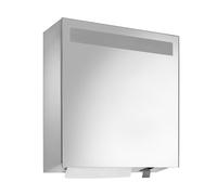 Wagner-Ewar A-Line armadietto a specchio con porta salviette di carta e dispenser per sapone, 1 anta, 727852, WP600-5 A-Line [Armadietti a Specchio > Armadietti a Specchio]