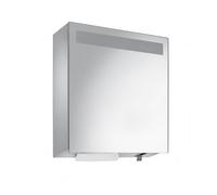 Wagner-Ewar A-Line armadietto a specchio con porta salviette di carta e dispenser per sapone, 1 anta, 727890, WP650 A-Line [Armadietti a Specchio > Armadietti a Specchio]