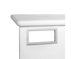 Wagner-Ewar A-Line cestino portarifiuti per consolle, 727146, WP146-1 A-Line acciaio inox spazzolato [Accessori Bagno > Cestini Portarifiuti]