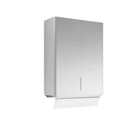 Wagner-Ewar P-Line distributore per salviette di carta, 727549, PP115 P-Line acciaio inox spazzolato [Accessori Bagno > Scatole Portasalviette]