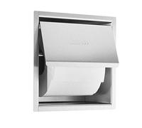 Wagner-ewar porta carta igienica wp157 Acciaio Inox per installazione a parete, Edelstahl poliert