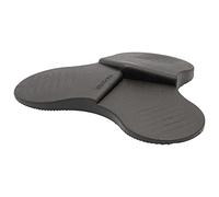 WAGNER Fermaporta 3STOP NERO - Diametro Ø108 x 19 mm I Cuneo da inserire sotto I Fermaporta di design in elastomero innovativo - 15698801