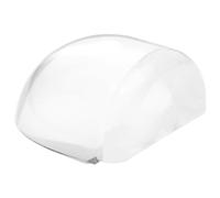 WAGNER Fermaporta CLEAR - 43 x 40 x 23 mm I Fermaporta a pavimento da incollare I Corpo in plastica pregiata, protezione paracolpi in gomma termostatica - 15502811
