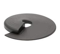WAGNER Fermaporta STOP NERO - Diametro Ø 110 x 13 mm I Cuneo da inserire sotto I Fermaporta di design in elastomero innovativo - 15698101