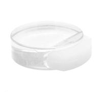 WAGNER Fermaporta trasparente - Ø 50 x 55 x 17 mm, plastica di alta qualità, trasparente, autoadesivo, rimovibile senza lasciare residui - 15510511