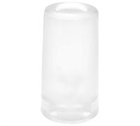 WAGNER Fermaporta VULKANO BIG - Diametro Ø 40 x 73 mm I Fermaporta a pavimento/a muro da avvitare I Fermaporta in stile retro in gomma piena - 15207421