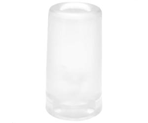 WAGNER Fermaporta VULKANO BIG - Diametro Ø 40 x 73 mm I Fermaporta a pavimento/a muro da avvitare I Fermaporta in stile retro in gomma piena - 15207421