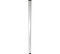 WAGNER Gambe per mobili/gambe del tavolo/base per mobili/tubo di sistema TENO - Ø 60 x 1150 mm, combinabili individualmente con sistema TENO e QuickClick, in acciaio inox spazzolato, portata 50 kg
