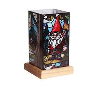 Wagner Life Lampada da tavolo LED Art Light Zwerg, base in legno, acrilico, colorata Wagner Life