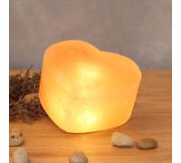 Wagner Life Lampada LED di sale Cuore con raccordo USB, ambra 51179-1