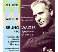 Gustav Mahler Bruno Walter: The Complete Concert, 8 April 1939, New York (CD)