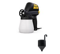 WAGNER Pistola a Spruzzo W 180 P vernici a base di solventi e idrosolubili - Ambiente Interno/Esterno, capacità 800 ml, 10 m²-13 min, 110 W