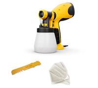 Wagner Pistola a Spruzzo Wood&Metal Sprayer W 100, per Smalti e Velature- Ambiente Interno/Esterno, Resa 5 M²-12 Min, Capacità 800 Ml, 280 W