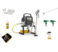 Wagner PowerPainter 90 Extra skid + prolunga per ugello 50 cm + ugello 519 + TipClean + 3x set di mascheratura