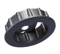 Wagner Roller-Mini VB ADATTATORE - Cassa in plastica nera diametro Ø 60/52 x 14 mm, per rullo di foratura - Made in Germany - 01706101
