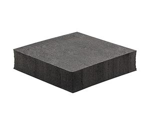 Wagner Set da 4 Pezzi di Piedini per vasi GH 0803 I 50 x 50 x 12 mm I Autoadesivo I Ideale per la Protezione dal Gelo del Terreno e dai ristagni d'Acqua I Gomma Resistente alle intemperie - 20080399