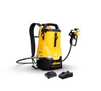 WAGNER Sistema a spruzzo portatile a batteria Control Pro 300 Move 18V Kit - Libero e flessibile: comodo come zaino, fermo sul pavimento o mobile in mano *batteria e caricabatterie inclusi*