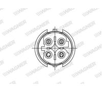WAGNER Sonda Controllo Lambda per BMW 3er E46 318i 320i 316i E36 318is 320 Ci