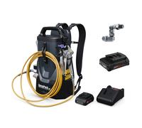 WAGNER SprayPack 18V Kit + 2.0 Ah Batteria Bosch AmpShare + FlexTwist Z