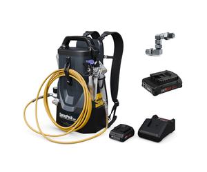 WAGNER SprayPack 18V Kit + 2.0 Ah Batteria Bosch AmpShare + FlexTwist Z