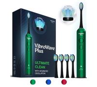Wagner Stern VibroWave Plus Oscillation & Vibration Sonic Spazzolino Elettrico con 4 Testine Spazzolino da denti Impermeabile IPX7