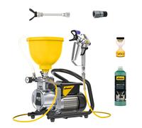 WAGNER SuperFinish 21 Pro Airless per smalti + Prolunga ugello 12,5cm + FlexTwist S + TipClean + EasyClean