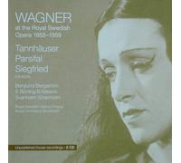 WAGNER/SVANHOLM/BERGSTROM/EHRLING/SANDB Wagner at the Royal Swedish Opera 1955-1