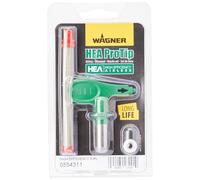 WAGNER Ugello Hea Protip 311, Ugello Airless per Vernici di Fondo, Smalti, Pitture murali, Vernici a Base di Latex, Protezionedalla Fiamma edalla Corrosione, < 55% di Nebbia In Meno