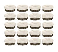 Wagner vas163 Quick Click Einsatz Natural zum Spingere Ø 40 mm, Plastica Natura Contenuto: 20 pezzi