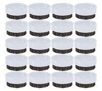 Wagner vas166 Quick Click Einsatz Natural a pressione, Ø 17 mm Bianco, Plastica Natura Contenuto: 20 pezzi