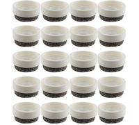 Wagner vas171 Quick Click Einsatz Ultra Soft a pressione, Ø 17 mm Bianco, Plastica Natura Contenuto: 20 pezzi