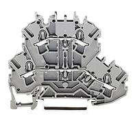 WAGO 2002-2201 Morsetto doppio passante 5.20 mm A molla Attribuzione: L, L