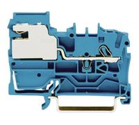WAGO 2002-7114 Morsetto sezionatore 5.20 mm A molla Attribuzione: N Blu 1 pz.