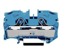 WAGO 2010-1204 Morsetto passante 10 mm A molla Attribuzione: N Blu 1 pz.