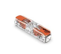 WAGO 221-2411 - Connettore passante max. 4 mm², 2 conduttori