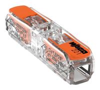 WAGO 221-2411 - Orange - Transparent - Female - Straight - Polycarbonate (PC)