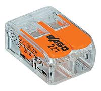 Wago 221-412 2 Way Morsettiera Connettore Leva Morsetto 0.2? 4 MM ? - 100 Pack