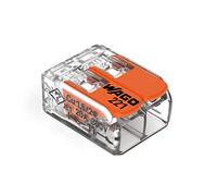 WAGO 221-412 LEVER-NUTS® - Connettori compatti a 2 conduttori (confezione da 10)