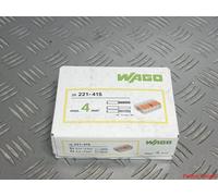 25x WAGO Terminali Serie Impiombatura Connettori 221-415; 5x0.14-4mm ²