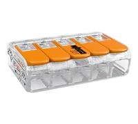 25x WAGO Terminali Serie Impiombatura Connettori 221-415; 5x0.14-4mm ²