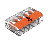 25x WAGO Terminali Serie Impiombatura Connettori 221-415; 5x0.14-4mm ²