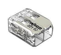 WAGO 221-482 - Morsetti compatti Ex, 2 conduttori, 4 mm2, 1 pezzo