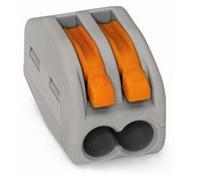 WAGO 222-412-50 222-412 - Cable splitter - Grey - 12.4 mm - 20.5 mm - 14.5 mm -