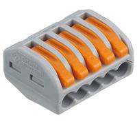 Wago 222 - 415 connettore a porte per terminali connettori - grigio (confezione da 5)