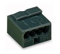 WAGO 243-204 Base con pin Dritto Femmina 100 V 100 pz MICRO PUSH WIRE connector