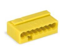 WAGO 243-508 Giallo 6 A 100 V 18,4 mm 6,8 mm MICRO PUSH WIRE connector for