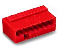 WAGO 243-808 Rosso 18,4 mm 10 mm 6,8 mm MICRO PUSH WIRE connector