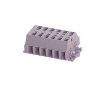 WAGO 261-106 morsettiera 6 mm, molla di trazione: L grigio, 50 pezzi.