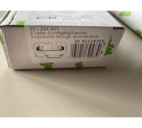 WAGO 284-901 Clip Passante 10mm Molla di Tensione Occupazione:L Grigio 25St